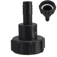 1000L To 3/4 Inch 20MM Water Tank Black Garden Hose Adapter Fitting Tool