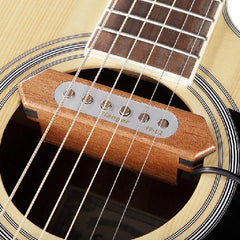 Sound-hole Pickup Transducer Wooden For Acoustic Guitar