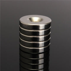 5pcs 20mmx4mm Strong Round Countersunk Ring Magnets 5mm Hole Rare Earth Neodymium Magnets