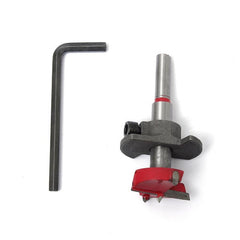 Boring Wood Hole Saw Cutter Drill Bit and Depth Guide Working Tungsten Tipped Carbide Drilling Hinge