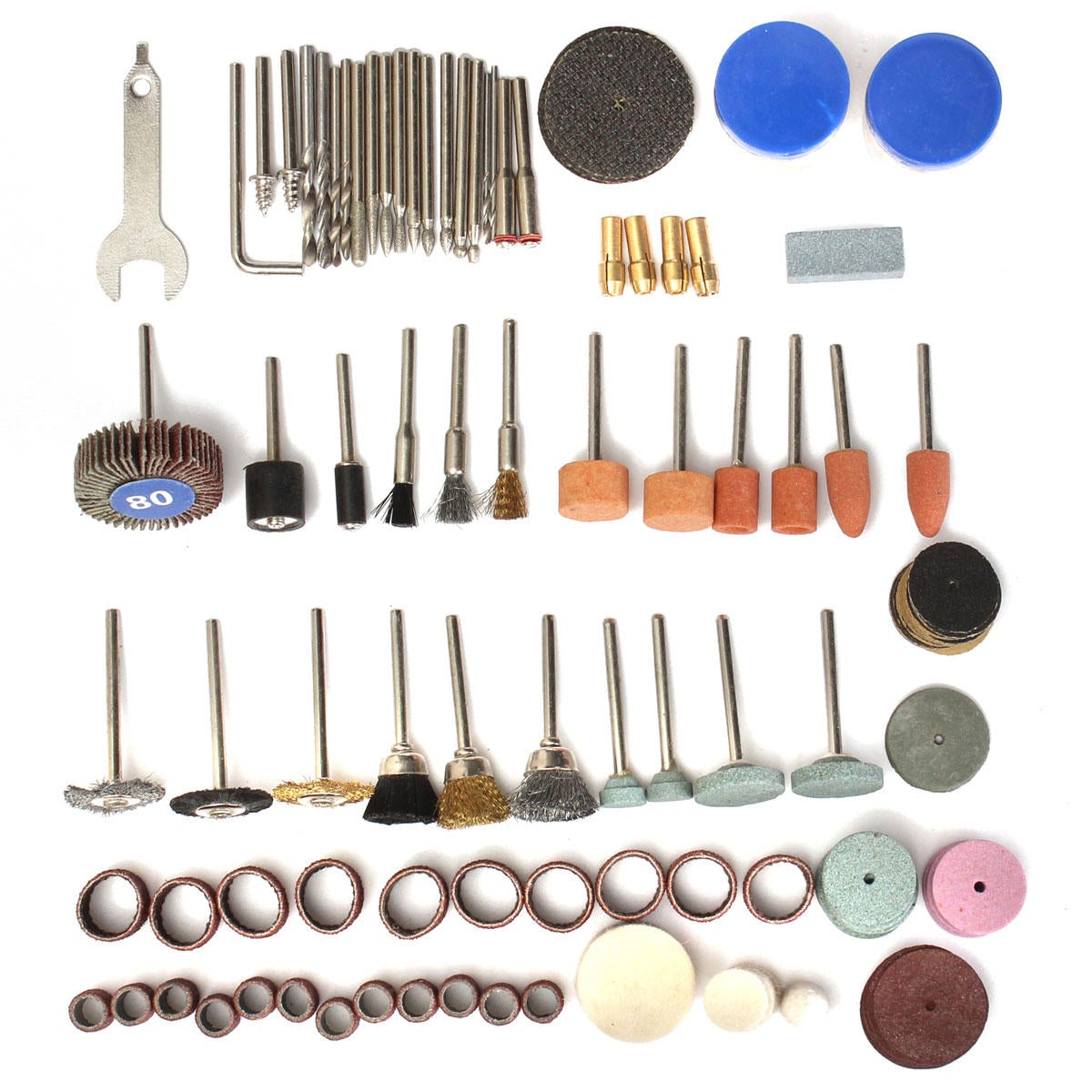 136pcs Rotary Tool Accessories Bit Set Polishing Kits Polishing Wheel For Dremel