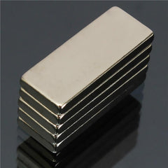 5pcs N35 Strong Rectangular Neodymium Magnets 25x10x3mm Block NdFeB Rare Earth Magnets