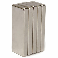 5pcs N35 Strong Rectangular Neodymium Magnets 25x10x3mm Block NdFeB Rare Earth Magnets