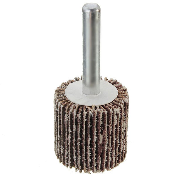 6mm Shank Sandpaper Grinding Wheel 60/80 Grit Dremel Accessory For Rotary Tool