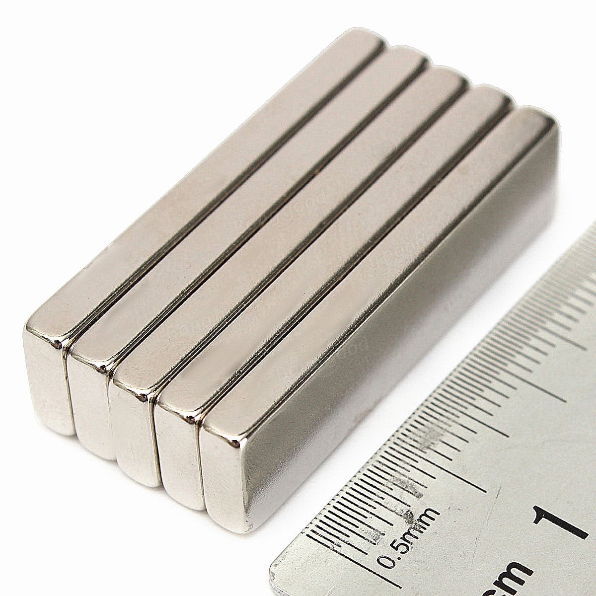 5pcs N35 40x10x4mm Strong Block Magnets Rare Earth Neodymium Magnets