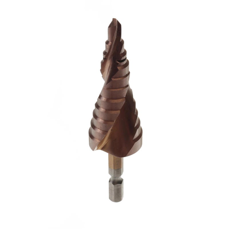 HSS Triangle Shank Step Drill Bit Hole Cutter 3-12/4-12/4-22/6-24mm