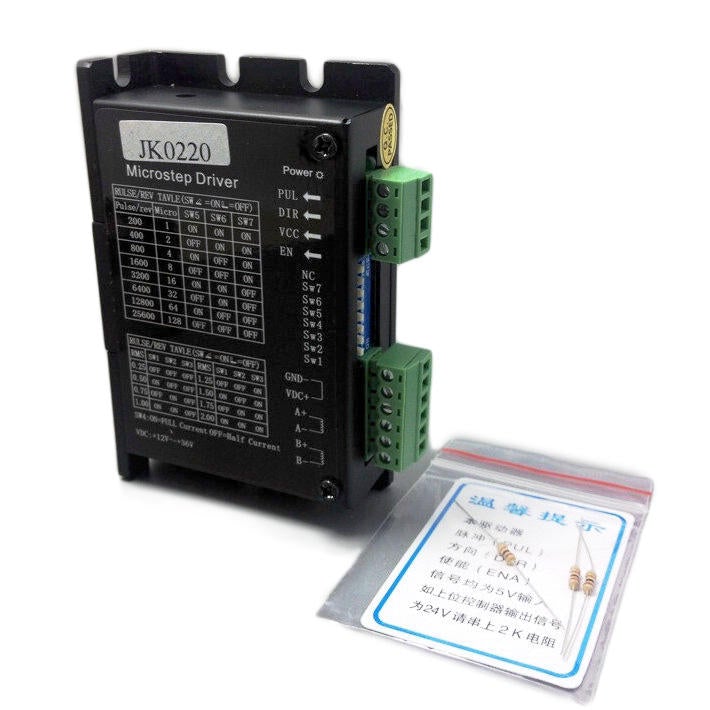 Two Phase Hybrid Stepper Motor Driver DC12V-36V 0.3A-2.0A For CNC Robots