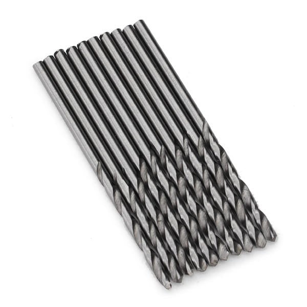 10pcs 2.5mm Micro HSS Twist Drill Bits Straight Shank Electrical
