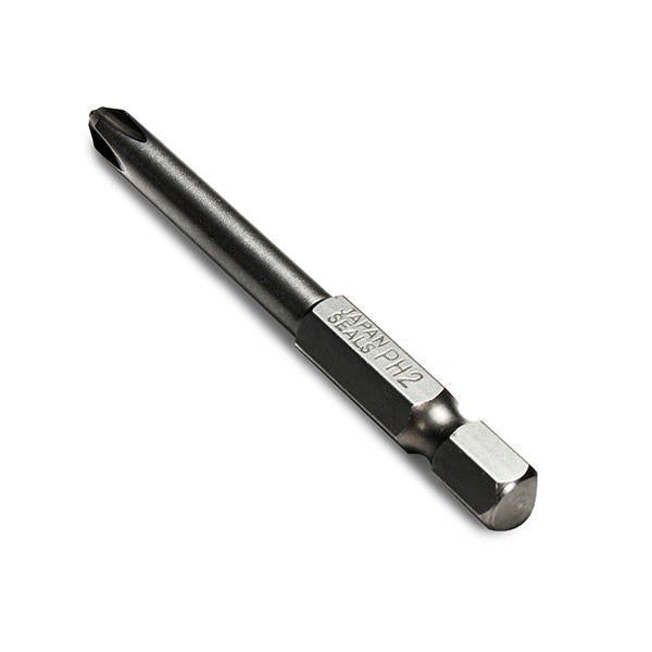 8pcs 65mm Length Hex Shank Magnetic Phillips Cross Head Screwdriver Bits
