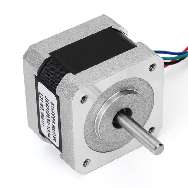 Degree 42mm Two Phase Hybrid Stepper Motor 1.33A 34mm For CNC