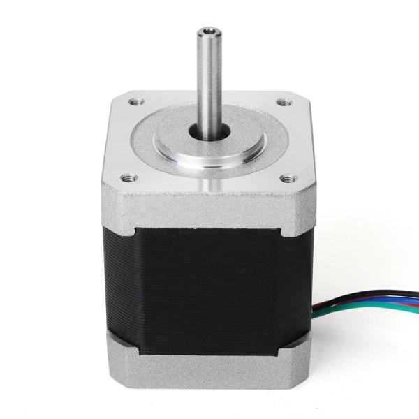 42mm Two Phase 0.9 Degree Hybrid Stepper Motor 48mm Length 1.5A For CNC Router