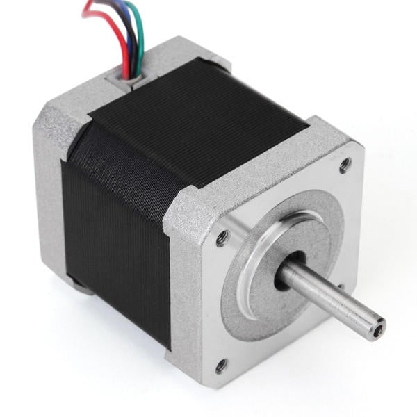 42mm Two Phase 0.9 Degree Hybrid Stepper Motor 48mm Length 1.5A For CNC Router