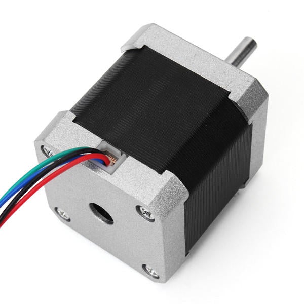 42mm Two Phase 0.9 Degree Hybrid Stepper Motor 48mm Length 1.5A For CNC Router