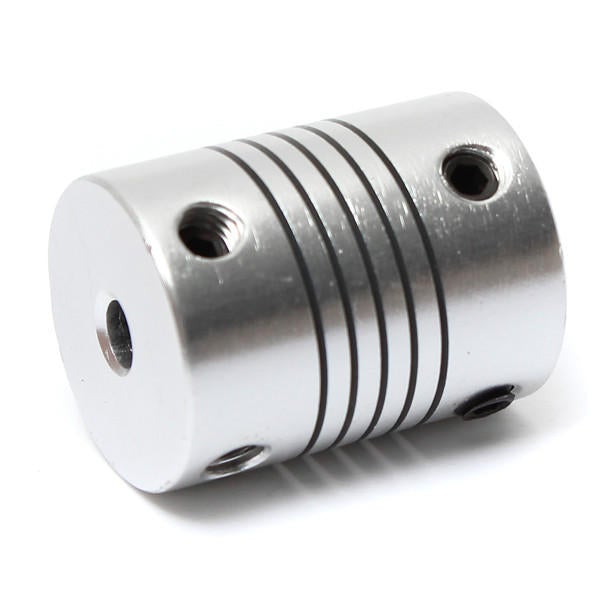 4mm x 5mm Aluminum Flexible Shaft Coupling OD19mm x L25mm CNC Stepper Motor Coupler Connector
