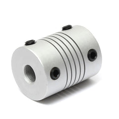 6mm x 7mm Aluminum Flexible Shaft Coupling OD19mm x L25mm CNC Stepper Motor Coupler Connector