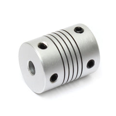 5mm x 7mm Aluminum Flexible Shaft Coupling OD19mm x L25mm CNC Stepper Motor Coupler Connector