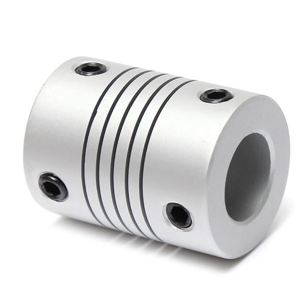10mm x 10mm Aluminum Flexible Shaft Coupling OD19mm x L25mm CNC Stepper Motor Coupler Connector