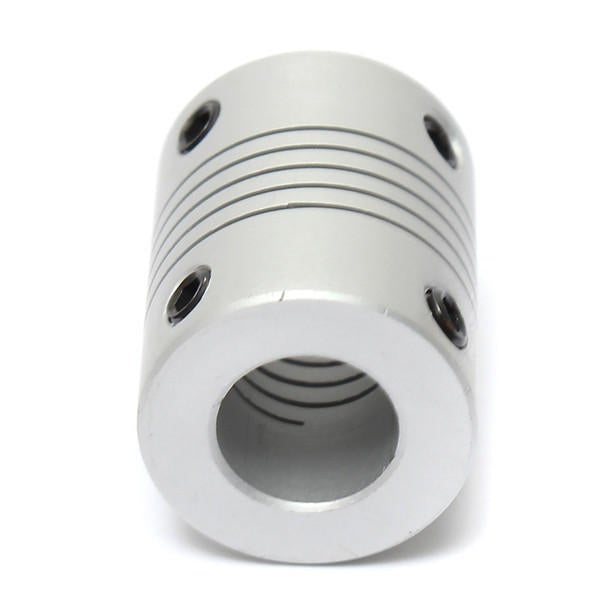 10mm x 10mm Aluminum Flexible Shaft Coupling OD19mm x L25mm CNC Stepper Motor Coupler Connector