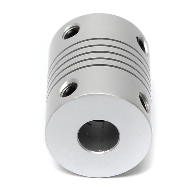 7mm x 7mm Aluminum Flexible Shaft Coupling OD19mm x L25mm CNC Stepper Motor Coupler Connector