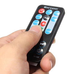 Mini R&G Auto/Voice Control LED Stage Light Projector With Remote For Xmas Party KTV Disco