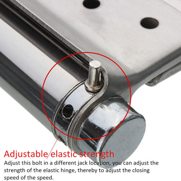 2 pieces 4 Inch Double Open Hinge Hardware Kitchen Gate Saloon Cafe Door