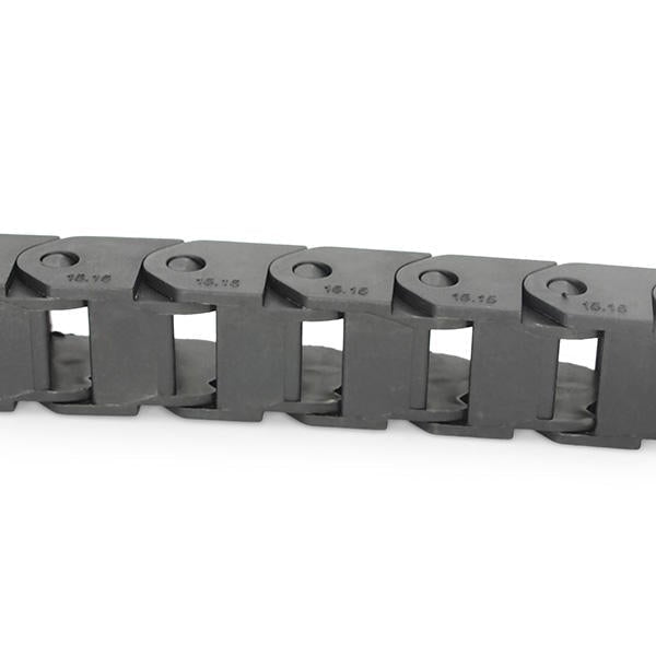 15x15mm L1000mm Plastic Cable Drag Chain Wire Carrier for CNC Router Machine
