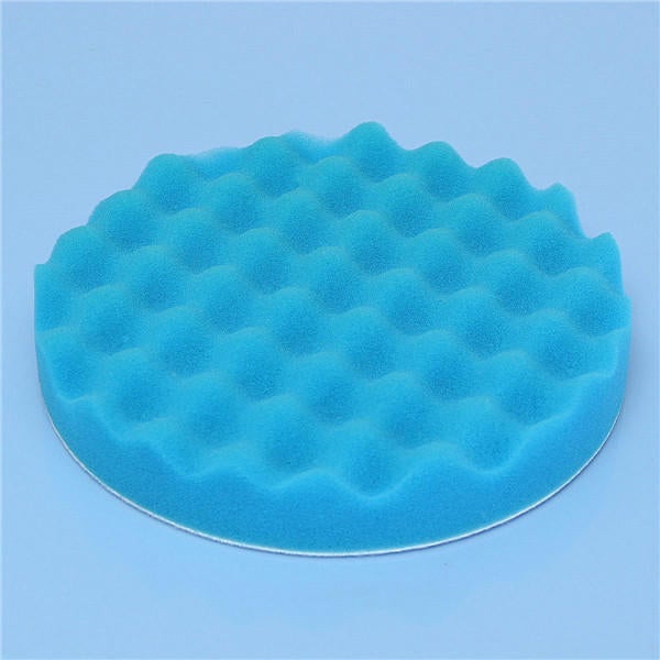 4pcs 7 Inch/180mm Waffle Polishing Buffing Pad Waxing Sponge Polishing for Rotary Tool