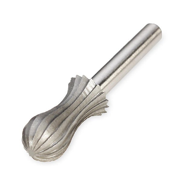 6pcs 6mm Shank Tungsten Steel Rotary File Cutter Engraving Grinding Bit For Rotary Tools