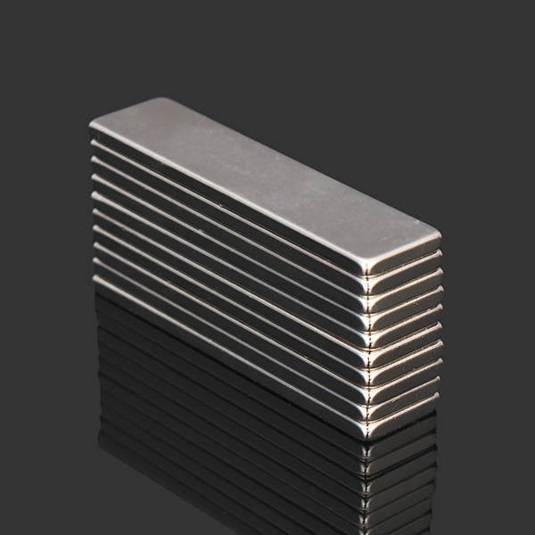 10pcs N52 40x10x2mm Super Strong Block Cuboid Magnets Rare Earth Neodymium Magnets