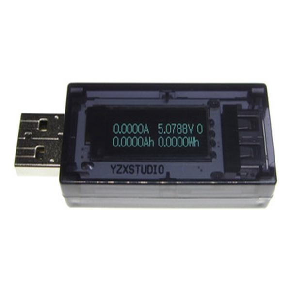 3.5-24V USB2.0 0.1mA 18Bit Ammeter Voltmeter Coulometer Capacity Mobile Power Supply Tester