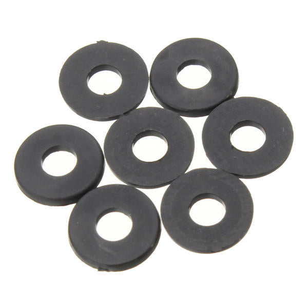 M3NW1 Black Flat Nylon Washer OD 8mm for M3 Screws 100pcs