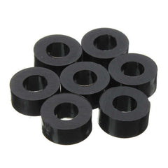 M3NW2 Flat Nylon Washer Black Round Spacer Waser OD 8mm for M3 Screws 50pcs