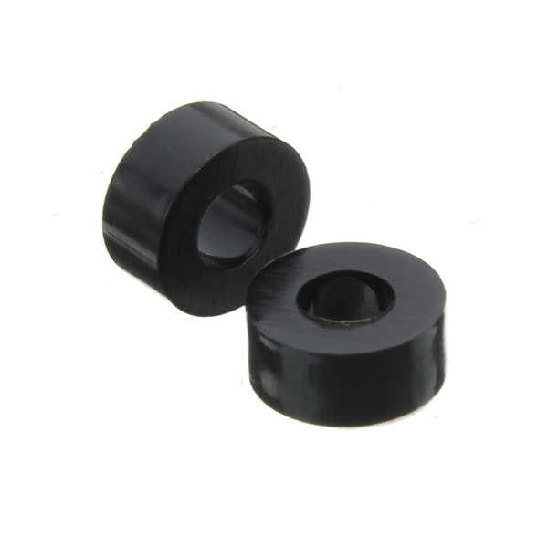 M3NW2 Flat Nylon Washer Black Round Spacer Waser OD 8mm for M3 Screws 50pcs