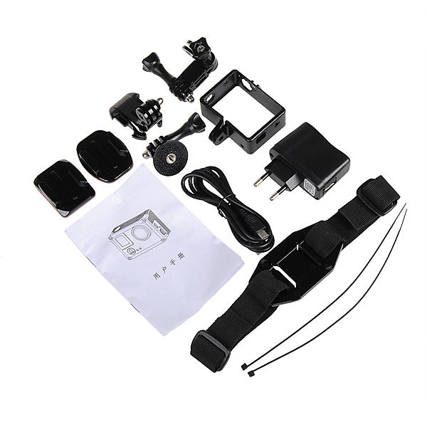Action Sports Camera WiFi 1080P CMOS Sensor 170 Degree Wide Angle