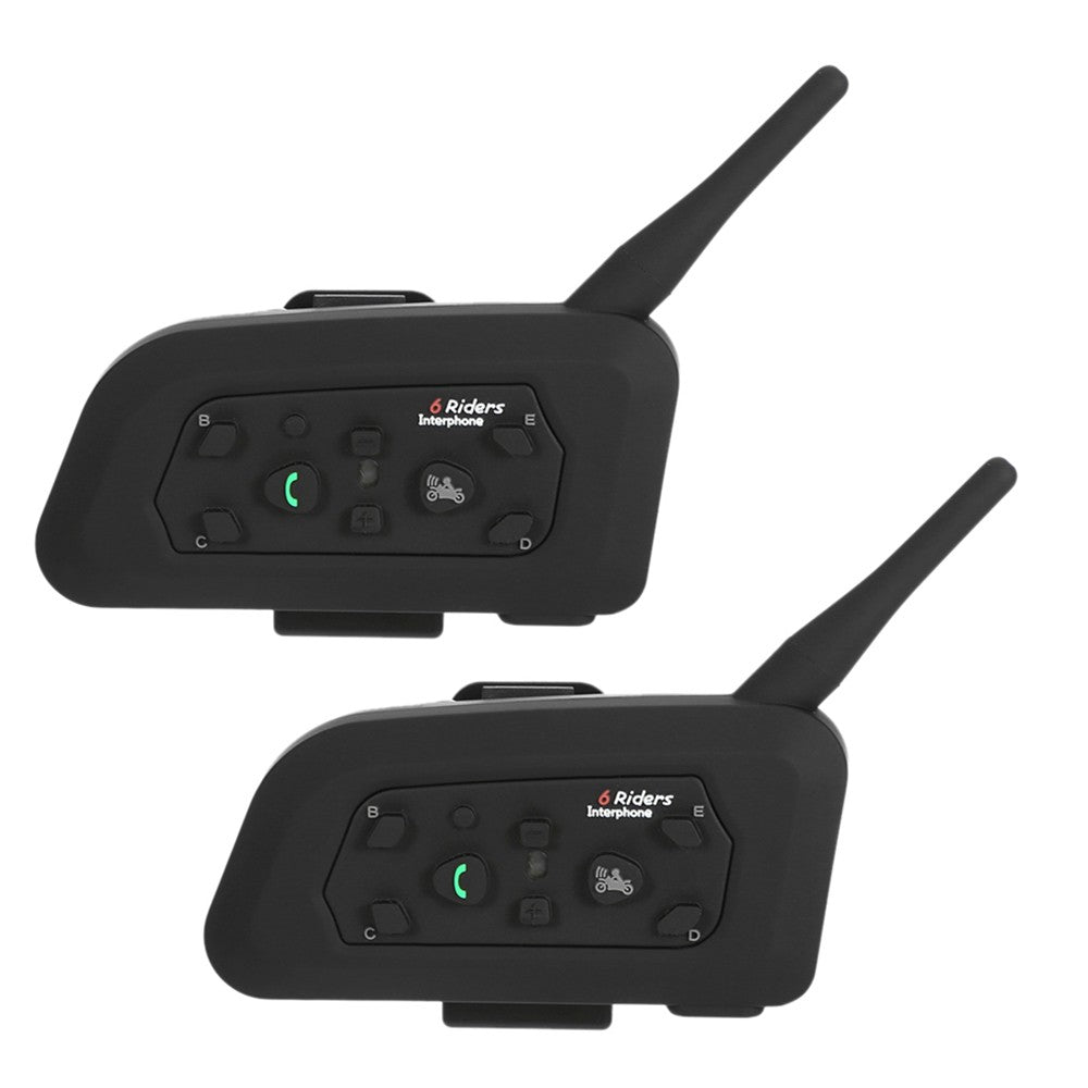 Motorcycle Helmet Bluetooth Headset Hands-free Suitable Skiing Snowmobile 2 Sets