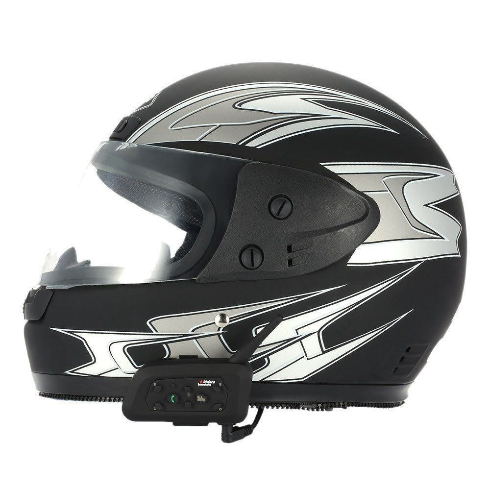 Motorcycle Helmet Bluetooth Headset Hands-free Suitable Skiing Snowmobile 2 Sets