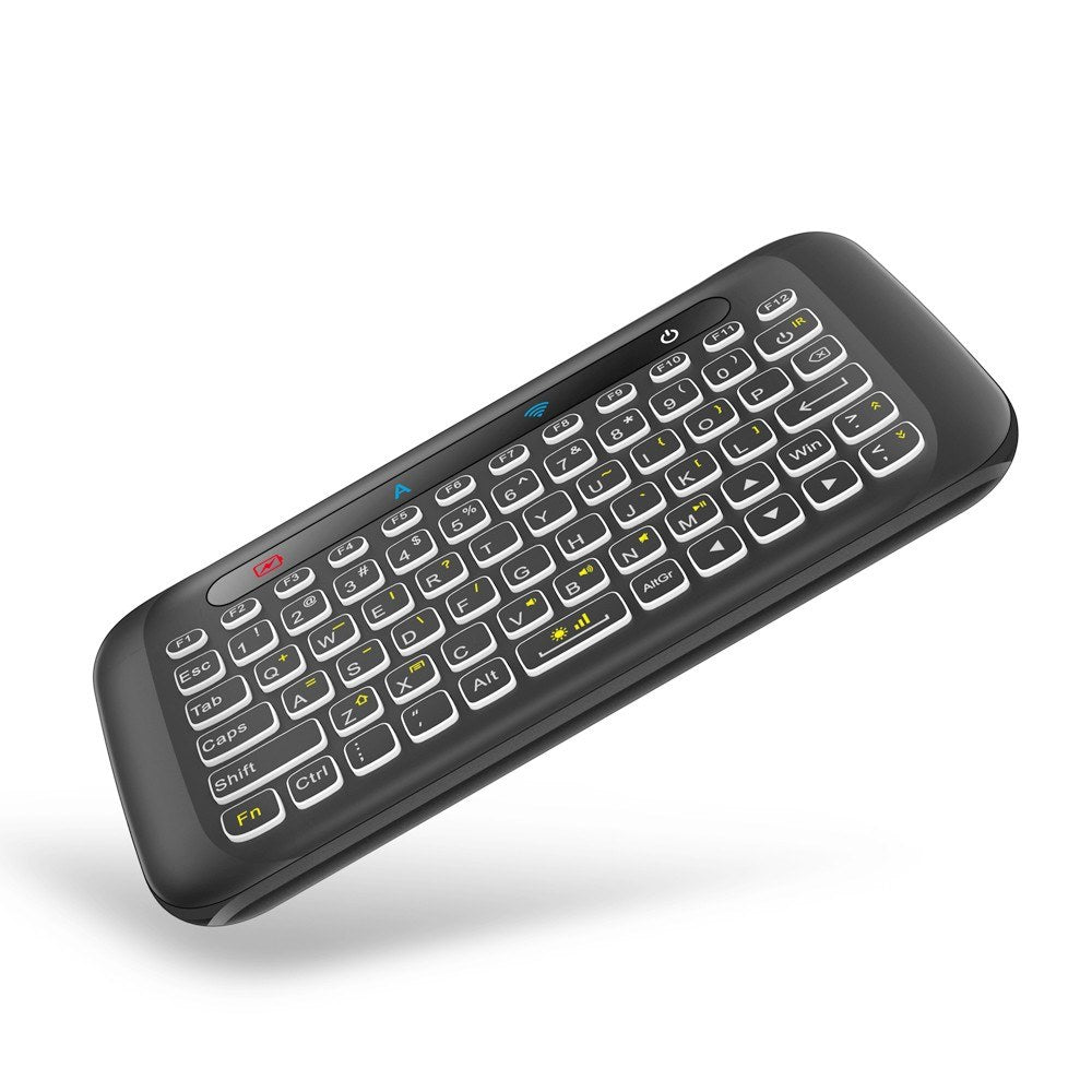 2.4GHz Backlight Colorful Wireless Keyboard with Large Touchpad for Smart TV Android Box PC Laptop