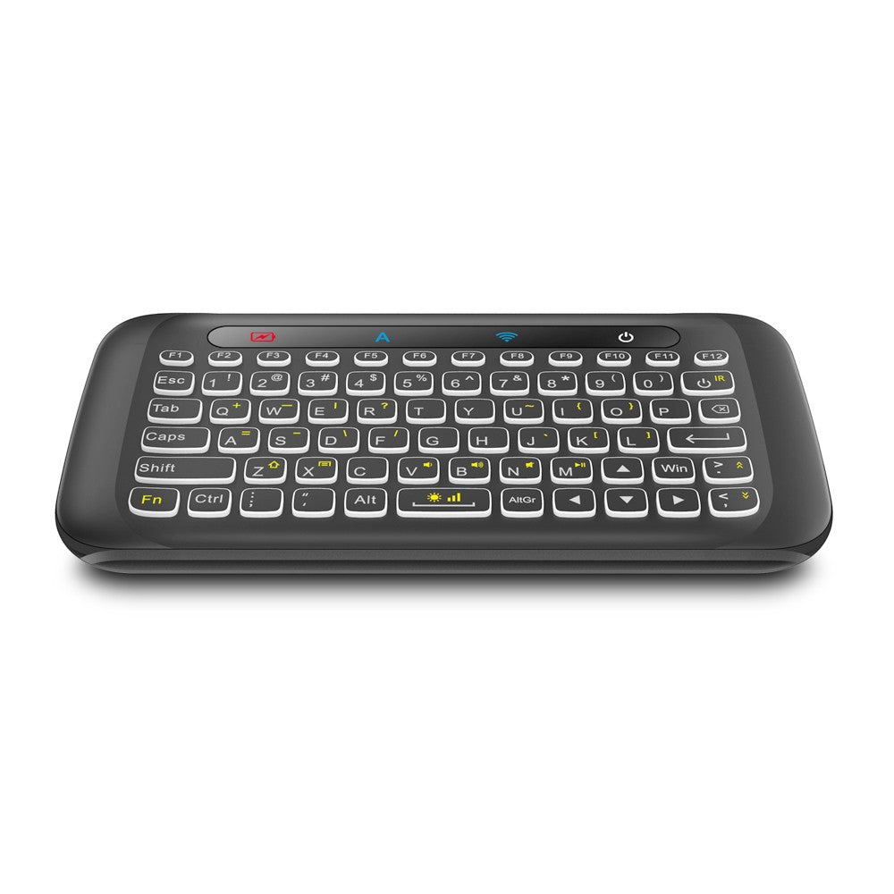 2.4GHz Backlight Colorful Wireless Keyboard with Large Touchpad for Smart TV Android Box PC Laptop