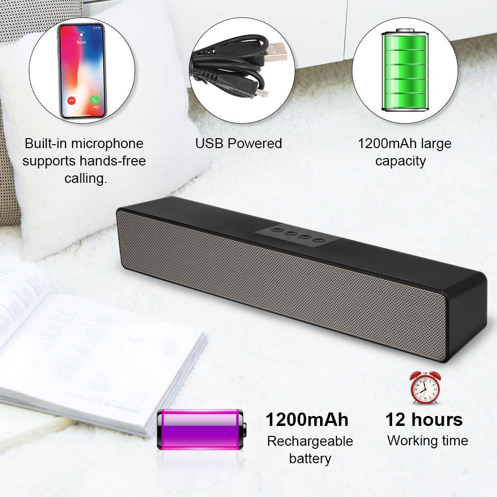 1200mAh Rechargeable Speaker