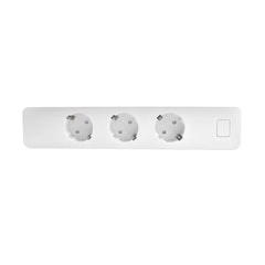 Smart WIFI Power Strip EU Standard with 3 Plug and 2 USB Port Compatible Amazon Alexa Google