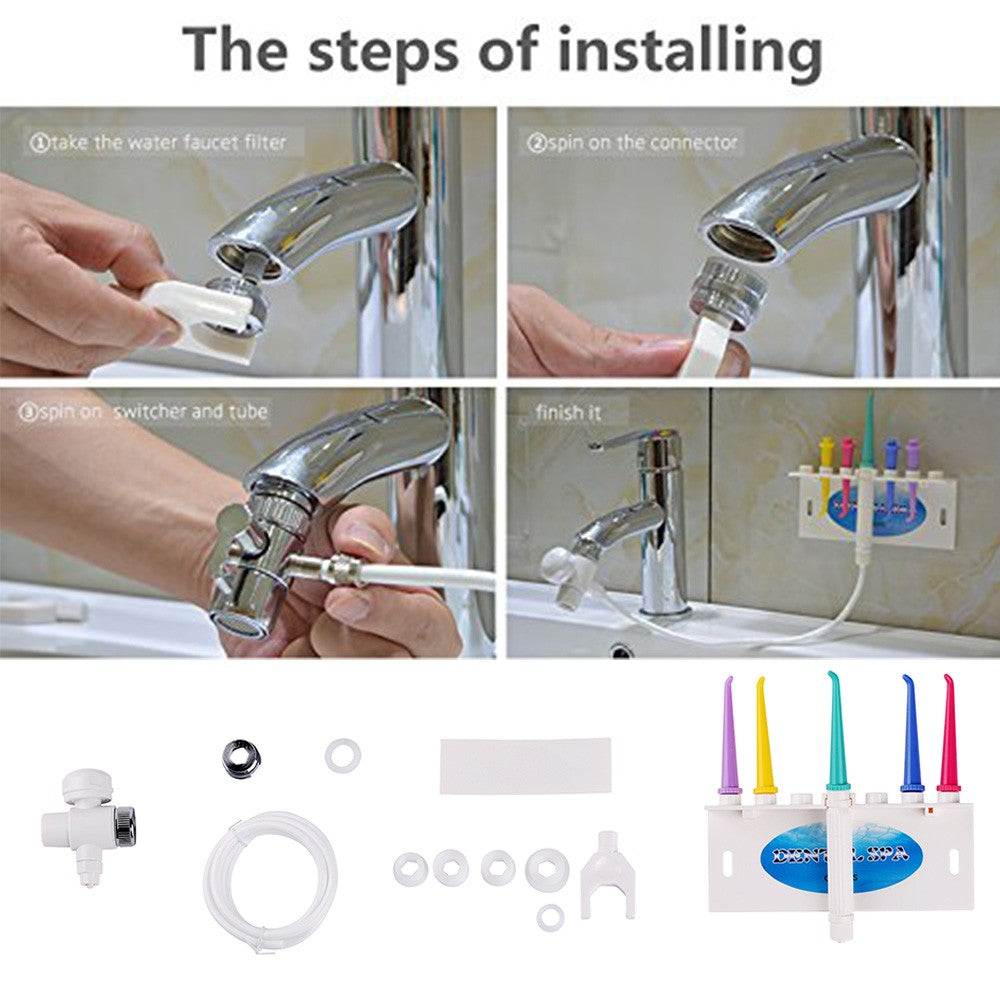 Water Flosser Oral Irrigator Dental SPA Floss Jet Pick Irrigation Teeth Cleaner