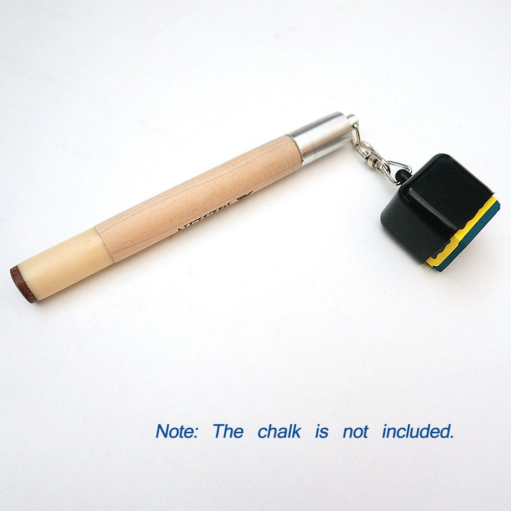 2-IN-1 Cue Chalk Holder Tip Pick Tool Billiards Pool Pricker Prep