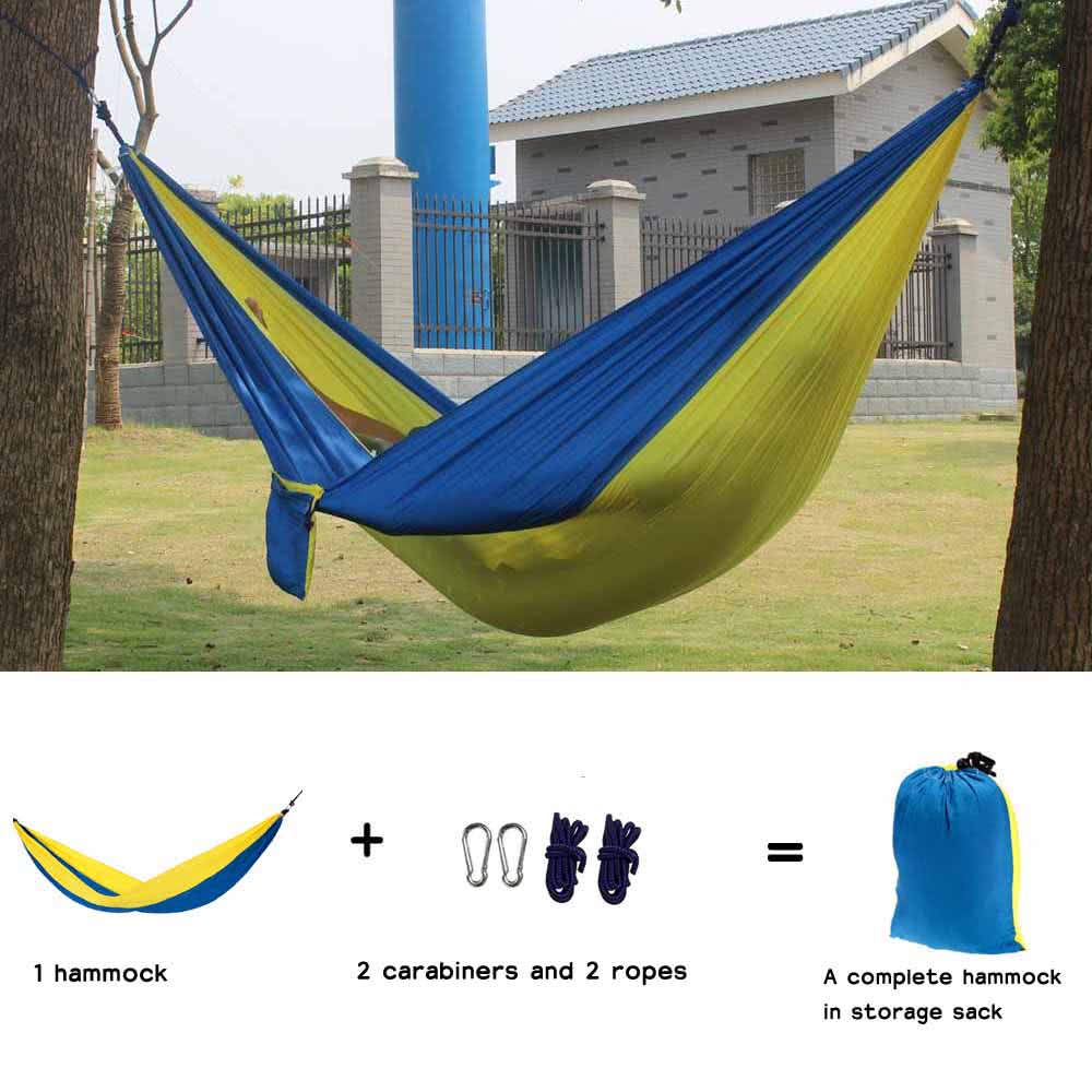 2 People Outdoor Leisure Hammock for Camping Travel
