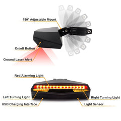 Bike light Brake Bicycle Rear Light Tail Lamp
