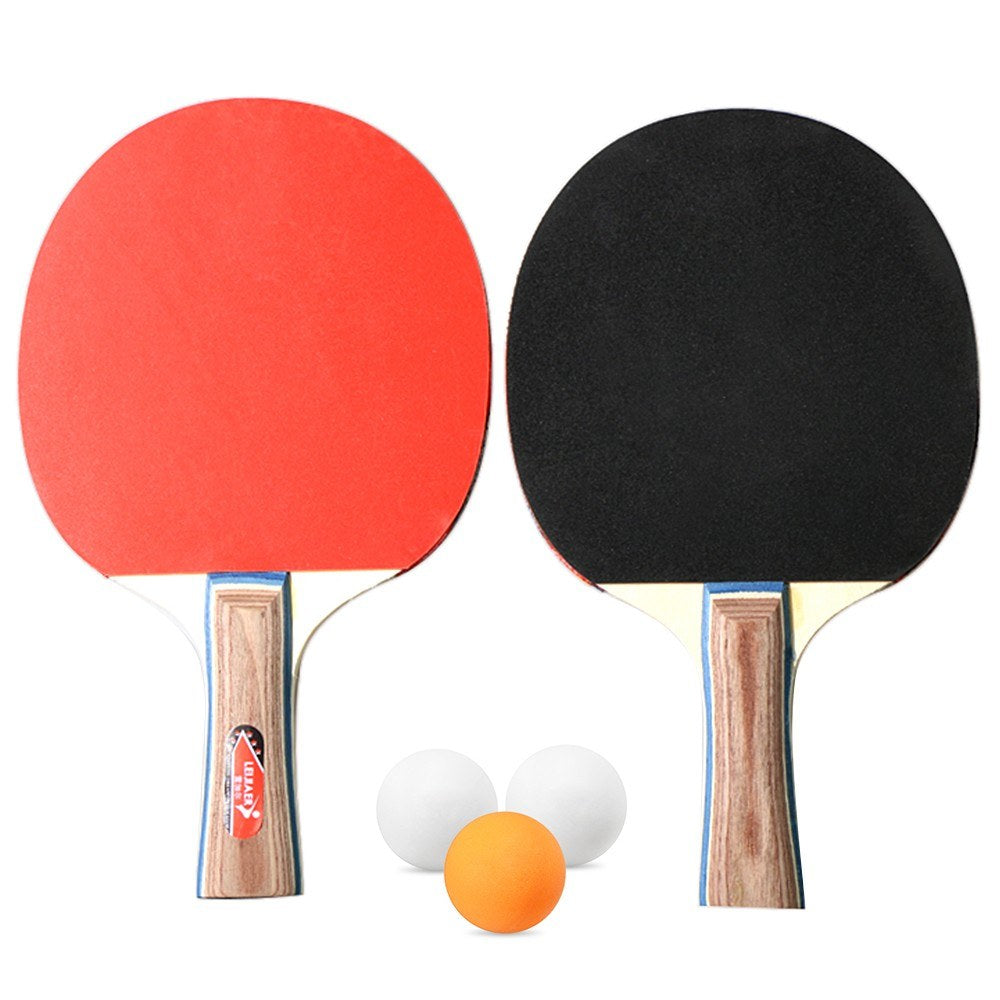 Table Tennis 2 Player Set Bats Rackets