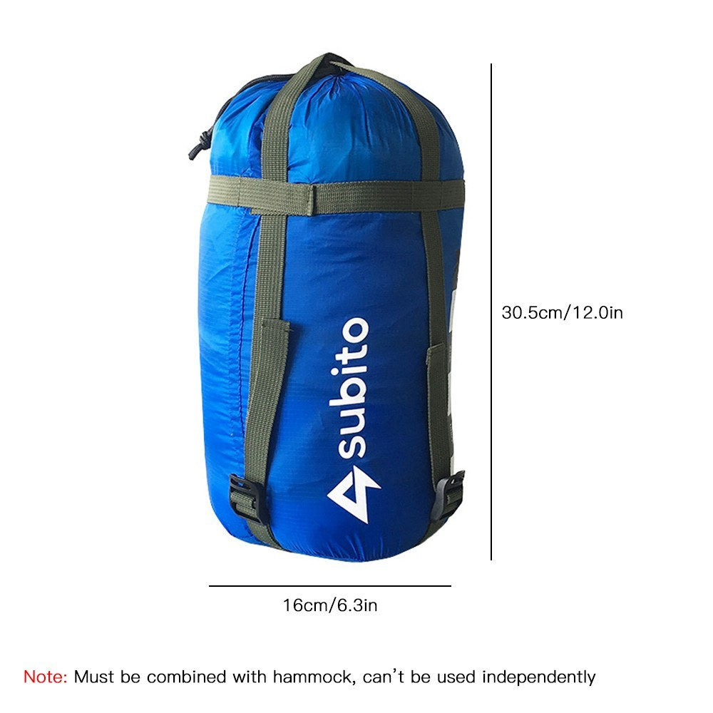 Portable Hammock Underquilt Thermal Under Blanket Insulation Accessory for Campin