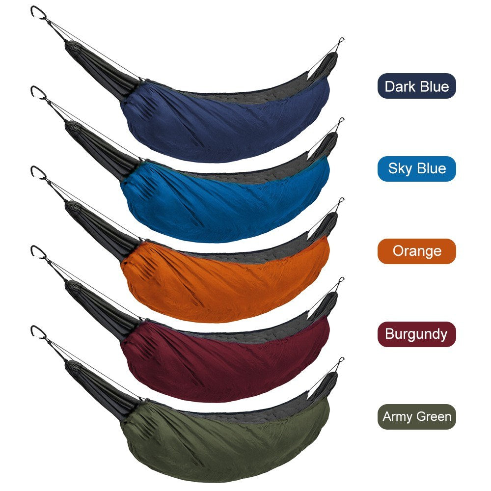 Portable Hammock Underquilt Thermal Under Blanket Insulation Accessory for Campin