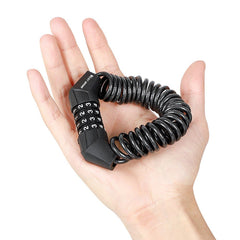 Portable Bicycle Helmet Lock Mini Burglar Padlock Anti-theft for MTB Motorcycle Electric Scooter