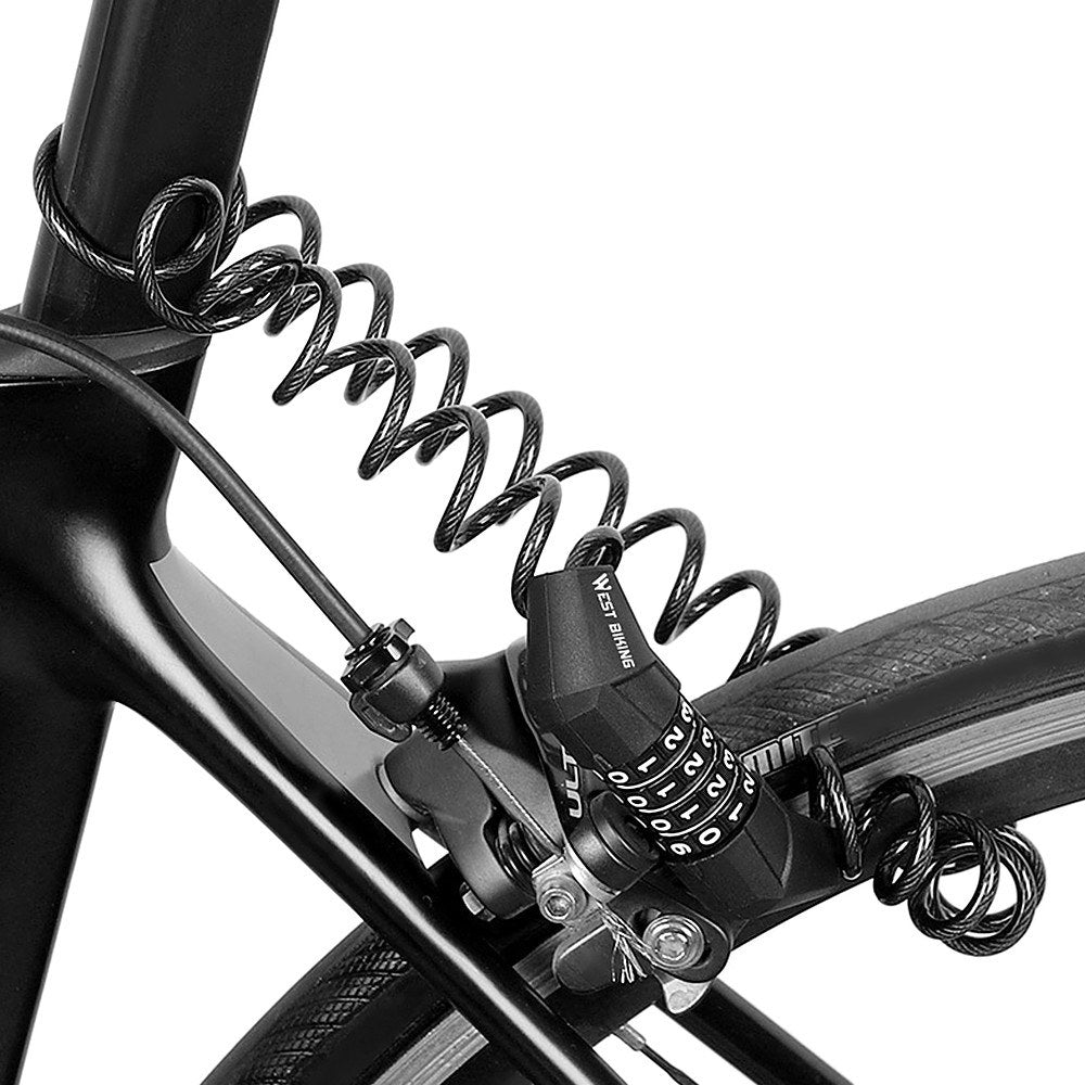Portable Bicycle Helmet Lock Mini Burglar Padlock Anti-theft for MTB Motorcycle Electric Scooter