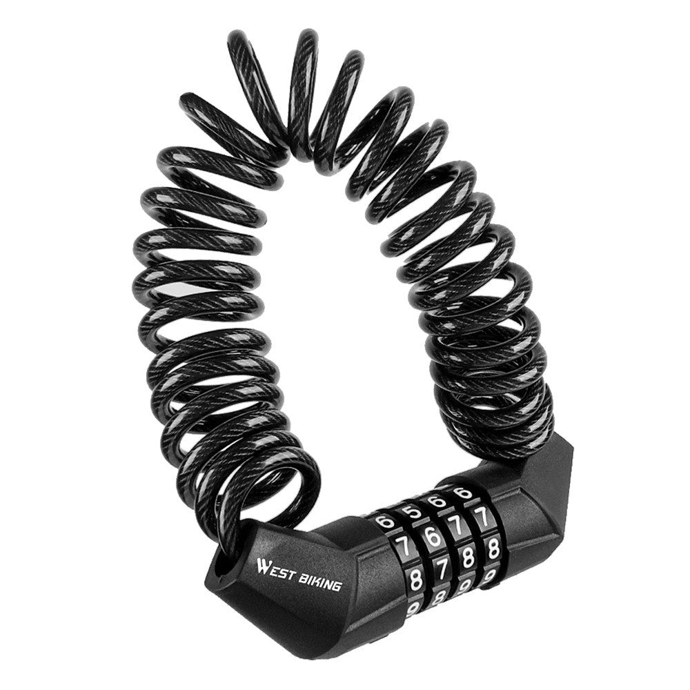 Portable Bicycle Helmet Lock Mini Burglar Padlock Anti-theft for MTB Motorcycle Electric Scooter